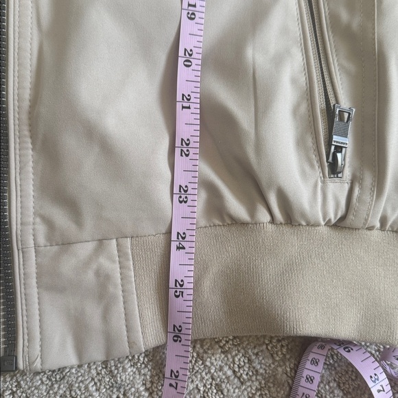 Nautica Beige Zip Up Bomber Jacket Men’s Casual Lightweight Coat - Picture 7 of 11